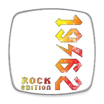 Birthday Rock Edition 1962 - Magnet carré - blanc - Devant