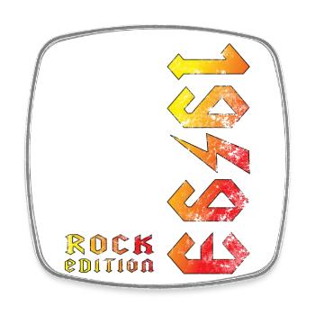 Birthday Rock Edition 1993 - Magnet carré - blanc - Devant