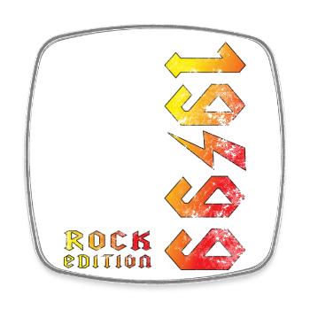 Birthday Rock Edition 1999 - Magnet carré - blanc - Devant