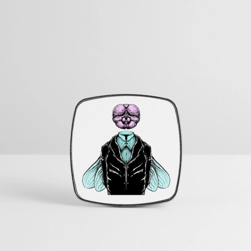 Smoking-Fliege Viereckiger Kühlschrankmagnet