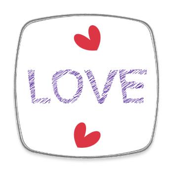 CHRISTMAS. YEAR. ANNIVERSARY. RETIREMENT. DAD. MAMAM. - Square fridge magnet - white - Front
