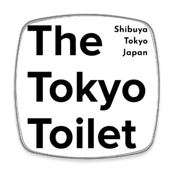 the tokyo toilet project - Square fridge magnet - white - Front