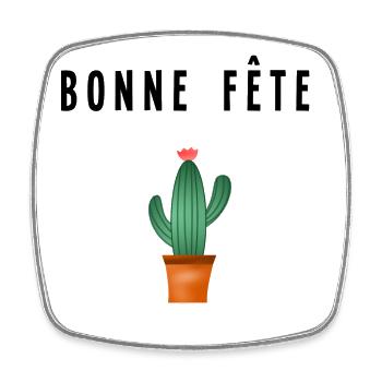 GRANNY. GRANDMA - Square fridge magnet - white - Front