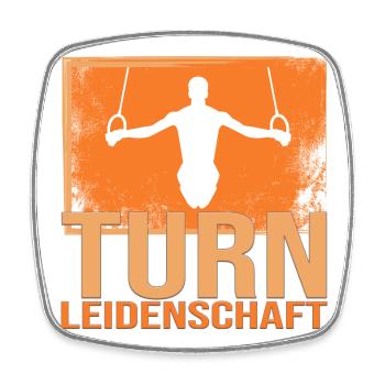 Turn Leidenschaft - Viereckiger Kühlschrankmagnet - Weiß - Vorne