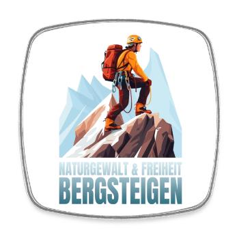 Naturgewalt Freiheit - Viereckiger Kühlschrankmagnet - Weiß - Vorne