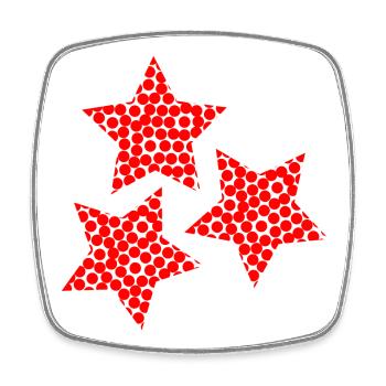 HAPPY NEW YEAR. NEW YEAR'S EVE. NEW YEAR - Square fridge magnet - white - Front