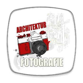 Architektur Fotografie - Viereckiger Kühlschrankmagnet - Weiß - Vorne