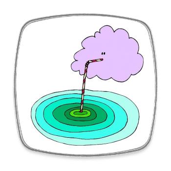Baby Collection Summer Sun 07 - Square fridge magnet - white - Front