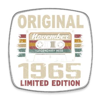 November 1965 Gift November 1965 - Square fridge magnet - white - Front