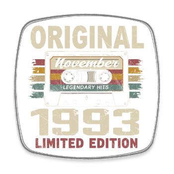 November 1993 Gift November 1993 - Square fridge magnet - white - Front