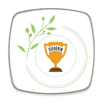 Boccia Winner Tournament Championship - Square fridge magnet - white - Front