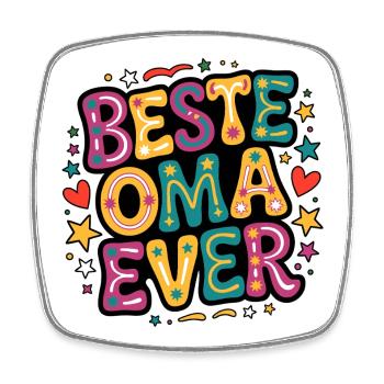 Best Grandma Ever - Square fridge magnet - white - Front