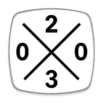 Dialing Code 0203 Duisburg Ruhrpott Merch Pullover Shirt - Square fridge magnet - white - Front