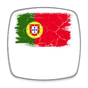 Madeira - Viereckiger Kühlschrankmagnet - Weiß - Vorne