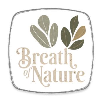 Botanical Vintage - Square fridge magnet - white - Front