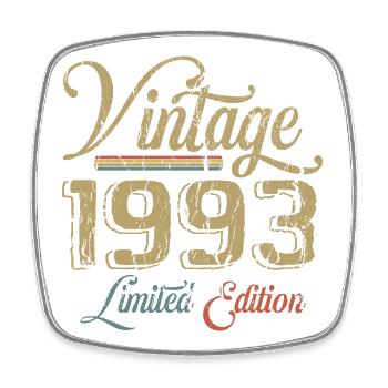 Vintage 1993 Limited Edition Birth Vintage 1993 - Square fridge magnet - white - Front