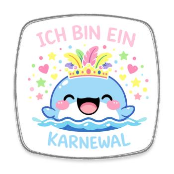 I'm a Karnewal Carnival Carnival Gift - Square fridge magnet - white - Front
