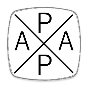 Werdender Papa - Viereckiger Kühlschrankmagnet - Weiß - Vorne
