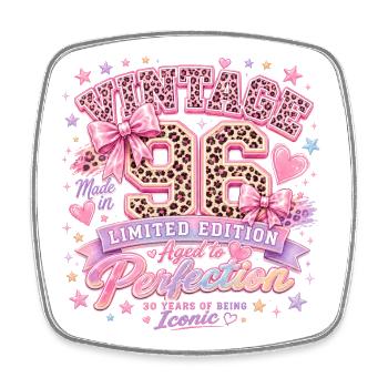 Vintage 96 Édition Limitée Perfection - Magnet carré - blanc - Devant