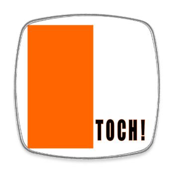 NEVERTHELESS - Square fridge magnet - white - Front