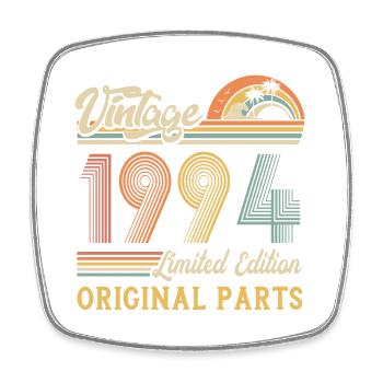 Vintage 1994 édition limitée pièces d’origine - Magnet carré - blanc - Devant