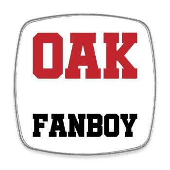 Oak Island Fanboy | Schatzsucher | Farben änderbar - Viereckiger Kühlschrankmagnet - Weiß - Vorne