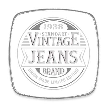 86th Anniversary Vintage Made in 1938 Retro - Square fridge magnet - white - Front