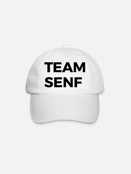 TEAM SENF - Baseballkappe - Weiß/Weiß