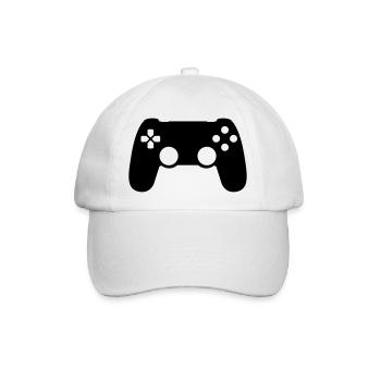 Gamepad - Baseballkappe - Weiß/Weiß - Vorne