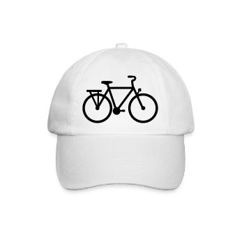 Fahrrad - Baseballkappe - Weiß/Weiß - Vorne
