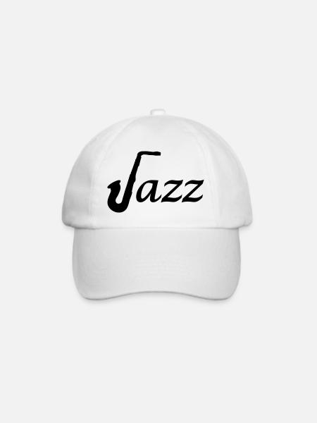 Jazz - Baseballkappe - Weiß/Weiß