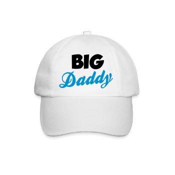Daddy - Baseballkappe - Weiß/Weiß - Vorne