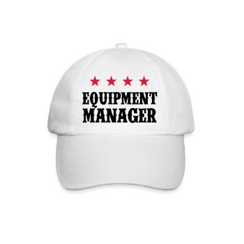 Equipment Manager - 4 Stars - 2c - Baseballkappe - Weiß/Weiß - Vorne