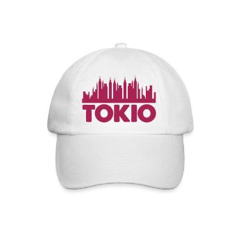 Tokio - Baseballkappe - Weiß/Weiß - Vorne