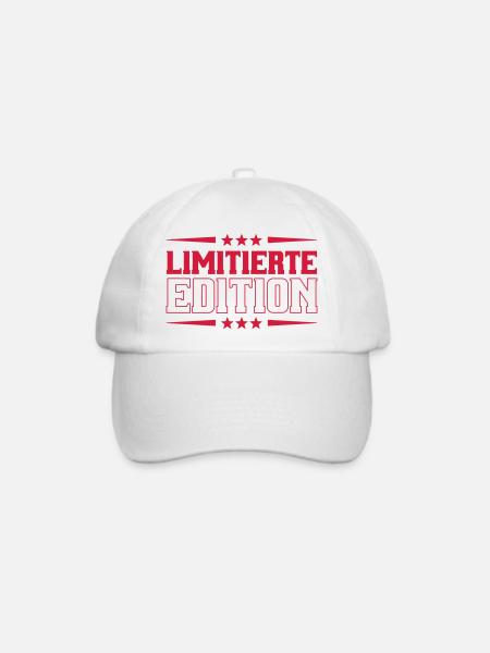 limited edition - Baseballkappe - Weiß/Weiß