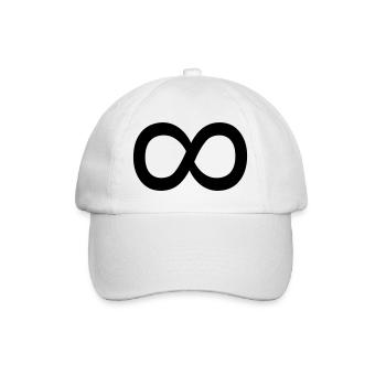 infinity - Baseballkappe - Weiß/Weiß - Vorne