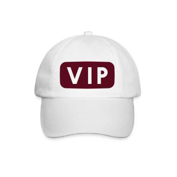 VIP - Baseballkappe - Weiß/Weiß - Vorne