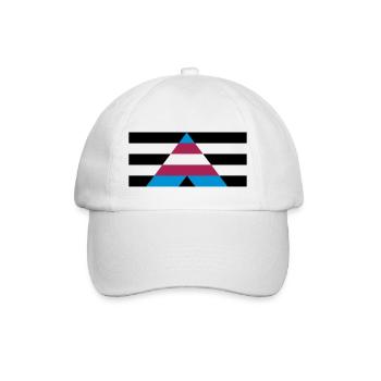 Cis Trans-Ally - Baseballkappe - Weiß/Weiß - Vorne