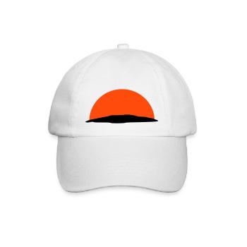 sunset - Baseballkappe - Weiß/Weiß - Vorne