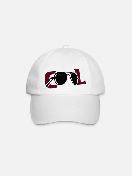 COOL - Baseballkappe - Weiß/Weiß