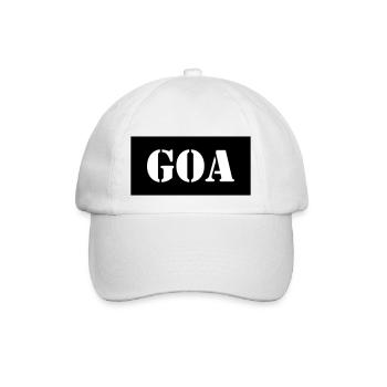 Goa - Baseballkappe - Weiß/Weiß - Vorne