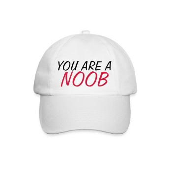 Geek - Baseballkappe - Weiß/Weiß - Vorne
