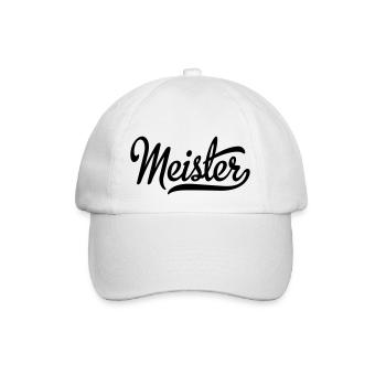 Meister - Baseballkappe - Weiß/Weiß - Vorne