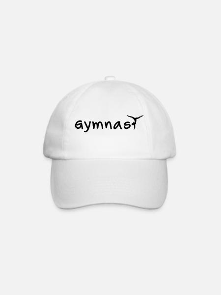 Gymnast - Baseballkappe - Weiß/Weiß