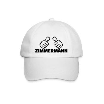 Zimmermann - Baseballkappe - Weiß/Weiß - Vorne
