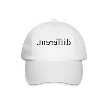 Be different - Baseballkappe - Weiß/Weiß - Vorne