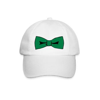 Bow Tie - Baseballkappe - Weiß/Weiß - Vorne