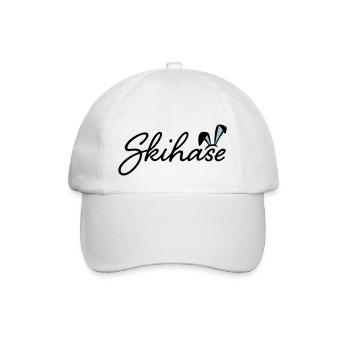 SKIHASE - Baseballkappe - Weiß/Weiß - Vorne