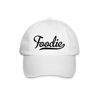 Foodie - Baseballkappe - Weiß/Weiß - Vorne