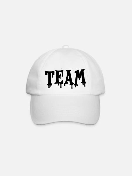 team - Baseballkappe - Weiß/Weiß